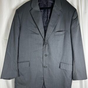 Elegant Charcoal Men's Blazer Blazer